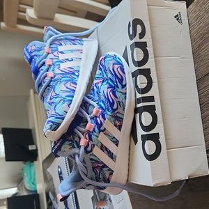 Cute Girls Adidas Sneakers Size 3